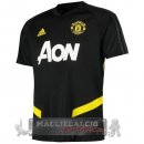 Manchester United Formazione Maglia Calcio 2019-20 Nero