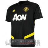 Manchester United Formazione Maglia Calcio 2019-20 Nero