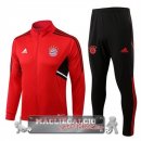 Bayern Monaco Insieme Completo Rosso I Nero Giacca 2022-23