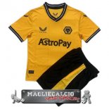 Wolves Set Completo Bambino Maglia Calcio Home 2023-24
