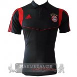 Bayern Munchen Nero Rosso Maglia POLO 2019-20