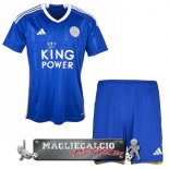 Leicester City Bambino Maglia Calcio Home 2023-24