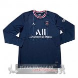 Home Manica lunga Maglia Calcio Paris Saint Germain 2021-22