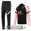 Paris Saint Germain Insieme Completo Nero Rosa Giacca 2022-23