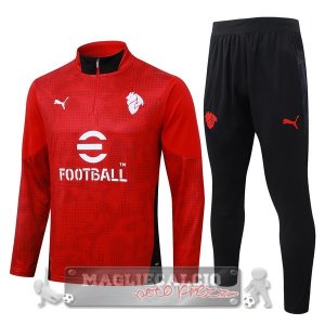 Set Completo Felpa Allenamento AC Milan 2025 2026