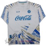 Maglia Manica lunga Napoli Speciale 2025 2026 Bianco Blu