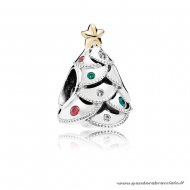 Pandora Italia Vacanze Charms Festivo Albero Charm Multicolore Cz Net