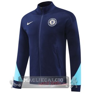 Lunga Zip Giacca Chelsea 2024 2025 Blu Navy