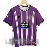 Thailandia Home Maglia Real Valladolid 2024 2025 Bianco Purpureo