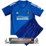 Atlanta United Set Completo Bambino Maglia Calcio Portiere 2023-24 Blu