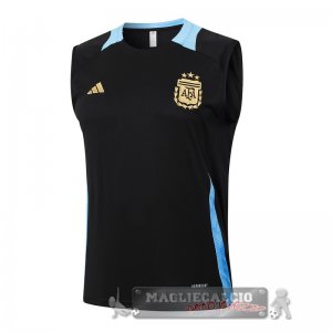 Formazione Senza Maniche Argentina 2024 Nero Blu