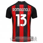 Romagnoli Home Maglia Calcio AC Milan 2020-21