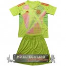Maglia Calcio Set Completo Uomo Alemania Portiere 2024 Amarillo