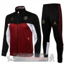 Paris Saint Germain Insieme Completo I borgogna nero Bambino Giacca Con Capucha 2021-22