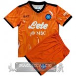Napoli Set Completi Bambino Maglia Calcio Terza Portiere 2021-22