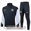 Set Completo Lunga Zip Giacca Chelsea 2025 2026 Grigio Navy Bianco
