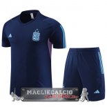 Formazione Bambino Set Completo Maglia Argentina 2023 Blu II Navy