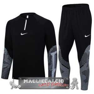 Nike Set Completo Nero Grigio Felpa Da Allenamento 2023