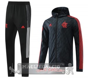 Flamengo Insieme Completo Nero Giacca A Vento 2022-23
