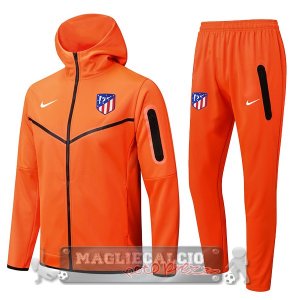 Atletico Madrid Insieme Completo Blu Navy Giacca Con Capucha 2022-23
