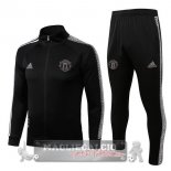 Manchester United Insieme Completo Nero Grigio Giacca 2022-23