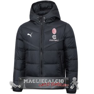 Giacca in Cotone AC Milan 2023-24 Nero