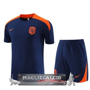Formazione Set Completo Paesi Bassi 2024 Blu Arancione