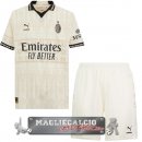 Fourth Maglia Calcio Set Completo Uomo AC Milan 2023-24 Giallo