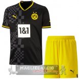 Borussia Dortmund Set Completo Bambino Maglia Calcio Away 2022-23