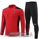 AC Milan Insieme Completo I Rosso Nero Bambino Giacca 2021-22