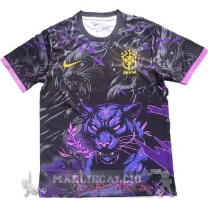 Thailandia Speciale Maglia Brasile 2026 Purpureo Nero