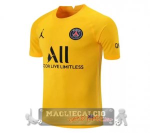 Portiere Maglia Calcio Paris Saint Germain 2021-22 Giallo