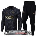 Paris Saint Germain Set Completo Bambino Nero III Giallo Felpa Da Allenamento 2023-24