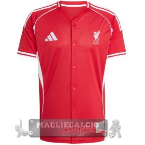 Thailandia Speciale Maglia Liverpool 2025 2026 Rosso Bianco