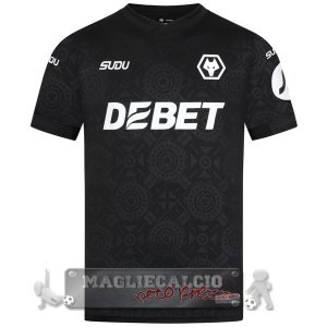 Thailandia Portiere Maglia Wolves 2025 2026 Nero