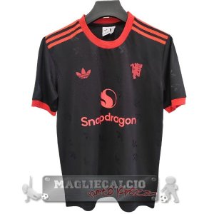 Thailandia Speciale Maglia Manchester United 2025 2026 Nero III Rosso