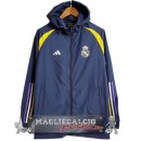 Real Madrid Blu Navy Giallo Giacca a vento 2023-24