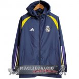 Real Madrid Blu Navy Giallo Giacca a vento 2023-24