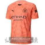 Thailandia Portiere Maglia Manchester City 2024 2025 Arancione