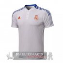 Real Madrid Bianco Rosso Maglia POLO 2021-22