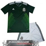 Messico Set Completo Bambino Maglia Calcio Home 2017