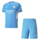Manchester City Set completi Bambino Maglia Calcio Home 2021-22