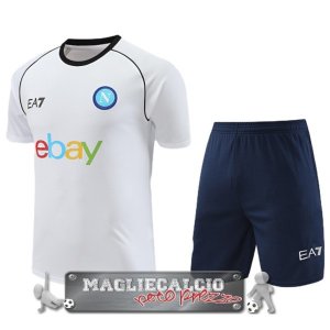 Formazione Set Completo Napoli 2023-24 Bianco Blu