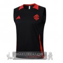 Maglia Senza Maniche Formazione Internacional 2025 2026 Nero Rosso
