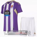 Real Valladolid Set Completo Bambino Maglia Calcio Home 2022-23