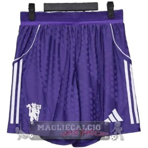 Away Giocatori Pantaloni Manchester United 2025 2026