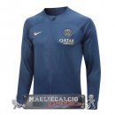 Giacca Lunga Zip Paris Saint Germain 2023-24 Blu Navy