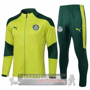 Palmeiras Insieme Completo Verde Luce Giacca 2021-22
