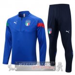 Italia Insieme Completo Blu Giacca 2022