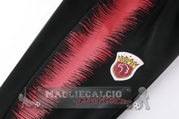 SIPG Insieme Completo Rosso Nero Giacca 2019-20